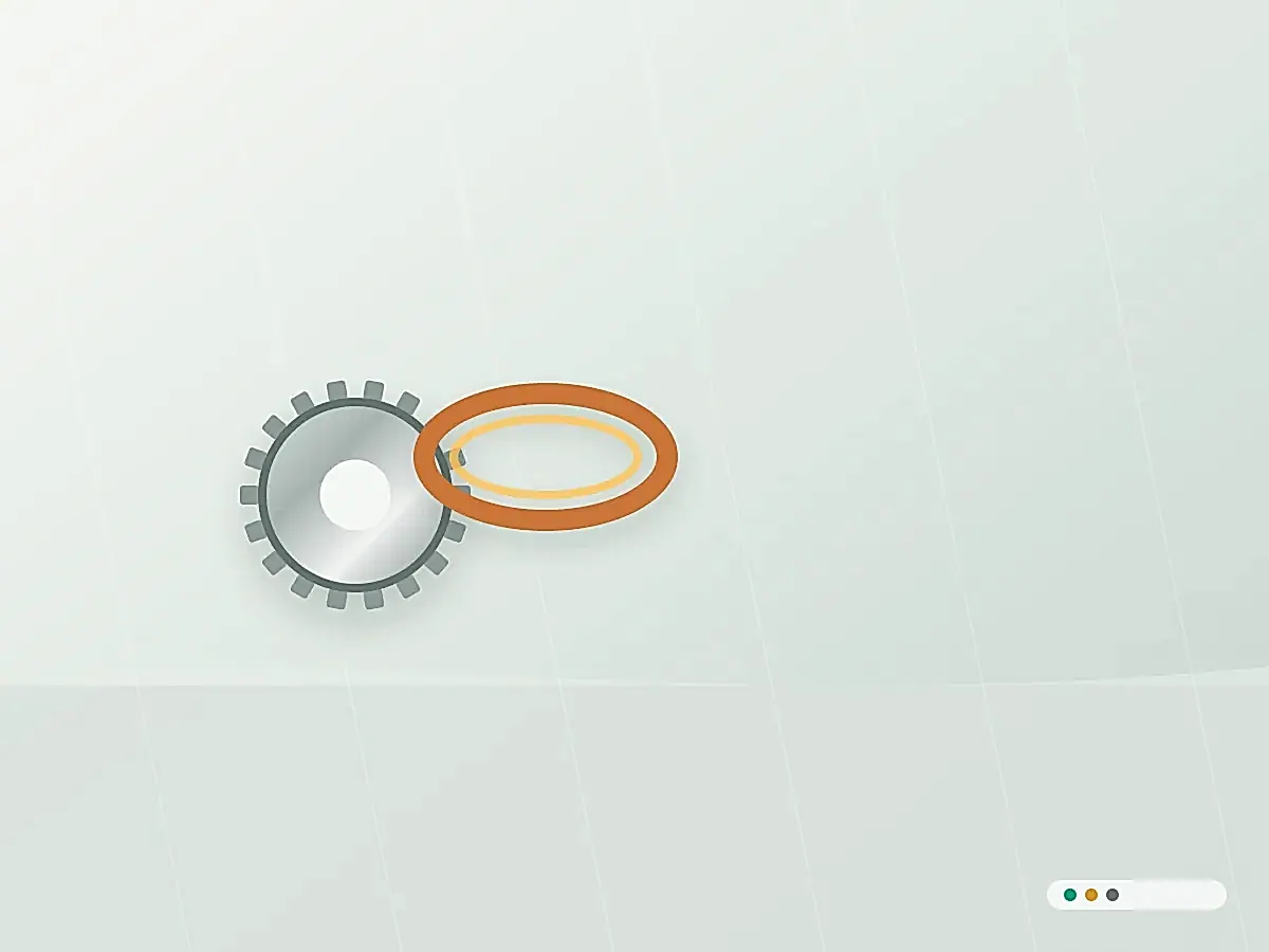 Generated reference image of a gear heater application: Coil and tooling detail